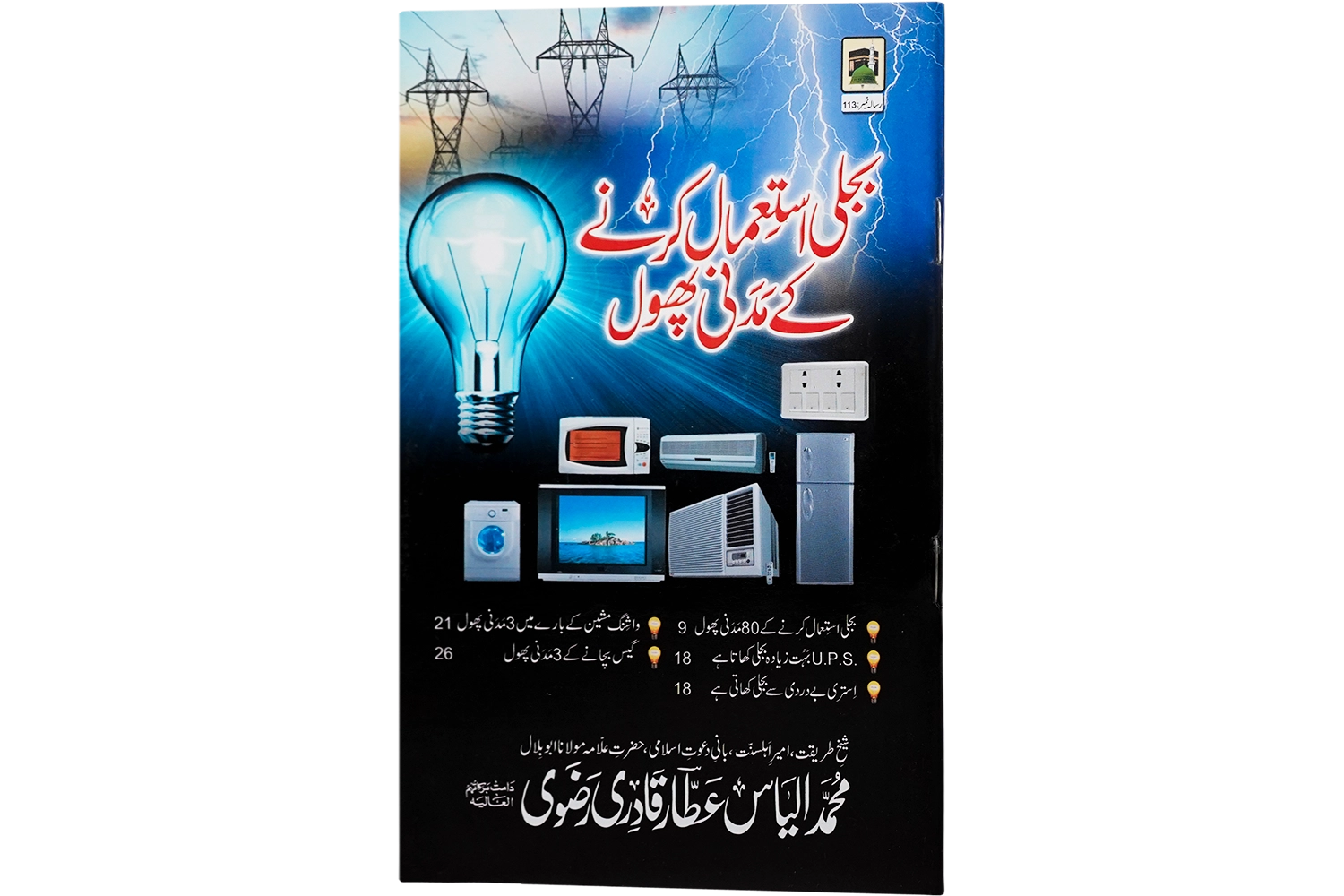 Bijli Istemal Karney K Madani Phool - Large