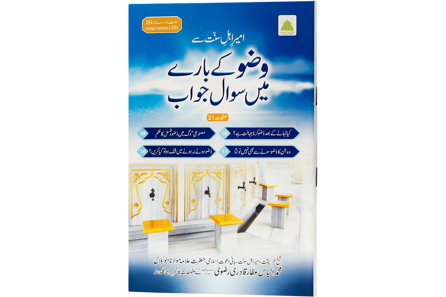 Ameer-E-Ahlesunnat Se Wuzu Key Barey Me Sawal Jawab