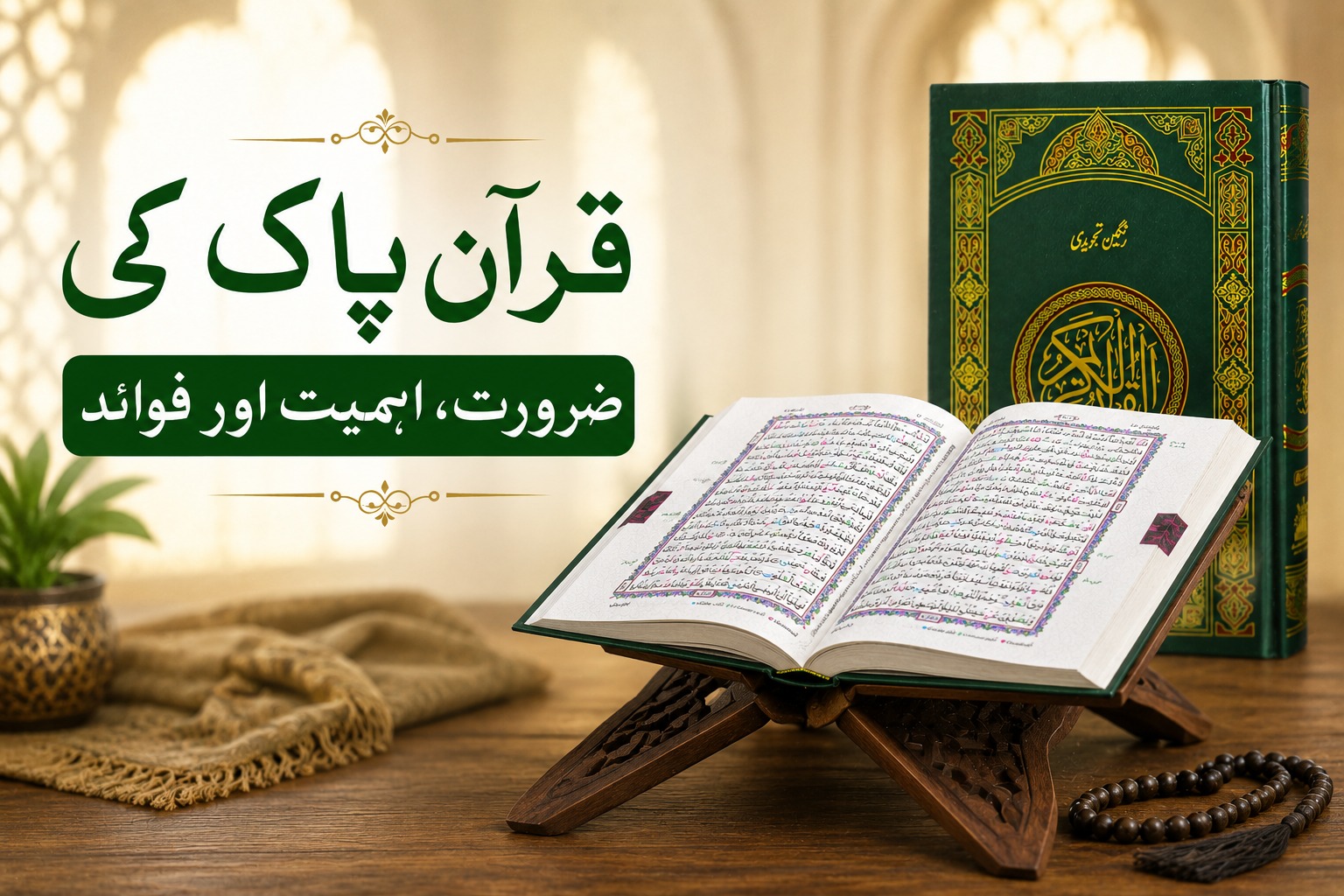قرآن پاک کی ضرورت، اہمیت اور فوائد